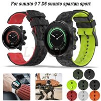 Dây Đeo Thay Thế Bằng Silicone 24mm Chuyên Dụng Cho Suunto9 Suunto 9 Baro 7 D5/Suunto Spartan Sport/Wrist HR/Baro