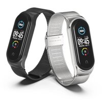 Dây Đeo Thay Thế Bằng Thép Không Gỉ 304 Cho Đồng Hồ Thông Minh Xiaomi Mi Band 7 3 / 4 / 5 / 6 / 7 04