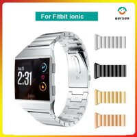 Dây Đeo Thay Thế Chất Liệu Kim Loại Dạng Lưới Thời Trang Cho Fitbit Ionic