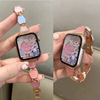 Dây Đeo Thay Thế Cho Đồng Hồ Thông Minh Apple Watch S8 / S7654321Đồng Hồ Đeo Tay Thời Trang Nữ Tính Cỡ 49 / 45mm