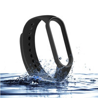 Dây Đeo Thay Thế Cho Vòng Đeo Tay Thông Minh Xiaomi Mi Band 3 Mi Band 4 - Hàng Chính Hãng - Đen