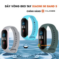 Dây đeo thay thế Miband 5 chính hãng Mijobs silicone dẻo nhiều màu – Dây đeo thay thế Xiaomi Mi Band 5