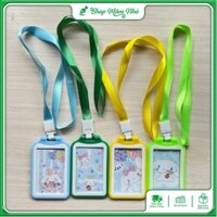 Dây Đeo Thẻ Học Sinh - Sinh Viên - Nhân Viên Văn  Thẻ Dọc