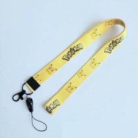 Dây đeo thẻ mẫu DDDT – Pokemon vàng dành cho học sinh, sinh viên hoạt tiết dễ thương