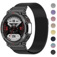 Dây đeo từ tính cho Amazfit T-Rex 3 / 2 Vòng đeo tay Correa cho Amazfit T-Rex / pro / Ultra Milanese Metal Watchband