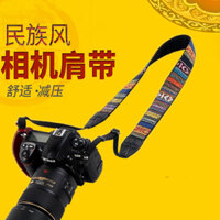 Dây đeo vai cho máy ảnh Canon DSLR, dây đeo cổ, dây đeo vai cho máy ảnh Nikon, dây đeo vai phong cách dân tộc không gương