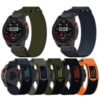 Dây đeo vải dệt Nylon 20mm thích hợp cho đồng hồ đeo tay thể thao Velcro hai phần Garmin Fenix 5S / 5S Plus / 6S / 6S pro / 7S pro / descent mk3 43mm