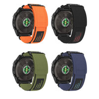 Dây Đeo Vải Dù canvas 22mm 26mm Cho garmin forerunner 935 945 955 965 fenix 7 7x 6 6x 5 5x