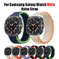 Dây đeo vòng Nylon cho Samsung Galaxy Watch Ultra 47mm Dây đeo đồng hồ cho Samsung Galaxy Watch Ultra Dây đeo thể thao Vòng tay Phụ kiện