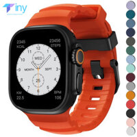 Dây đeo vòng tay silicon thể thao Tương thích với Apple Watch Ultra 2 10 9 8 7 6 SE 5 4 46mm 49mm 42mm 44mm 45mm