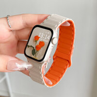 Dây đeo vòng từ tính cho Amazfit Bip 5 5 Unity Bip 3 Bip 3 Pro GTS 2 2e 3 4 Mini Dây đeo đồng hồ thông minh Vòng đeo tay silicon Dây đeo tay Amazfit Active GTR Phụ kiện thay thế