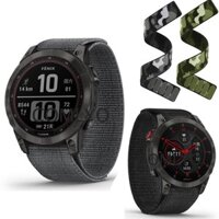 Dây đeo vừa vặn nhanh Nylon 22mm 26mm cho Garmin Fenix 7, Fenix 6, Fenix 5 plus, bản năng 2, Forerunner 745 935 945 955 Fenix 3 giờ