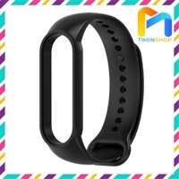 Dây đeo Xiaomi Miband 6, Mi band 5 - chính hãng Mijobs - Đen - Miband 5