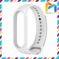 Dây đeo Xiaomi Miband 6, Mi band 5 - chính hãng Mijobs - Trắng - Miband 5