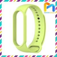 Dây đeo Xiaomi Miband 6, Mi band 5 - chính hãng Mijobs - Xanh cỏ - Miband 5