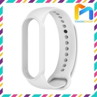 Dây đeo Xiaomi Miband 6, Mi band 5 - chính hãng Mijobs - Trắng - Miband 6