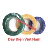 Dây Điện 0,3 và 0,5 Hàng Việt Nam (Độ dài 100m)