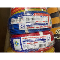 Dây điện 1x1, 1x1.5 Trần Phú (cuộn 100m)