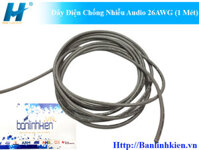 Dây Điện 2 Lõi Chống Nhiễu Audio 26AWG (1 Mét)                                               Yêu thích