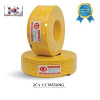 Dây điện 2×1.5 Taesung Hàn Quốc