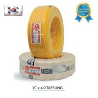 Dây điện 2×4 Taesung Hàn Quốc