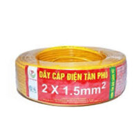 dây điện 2x1,5- 2x2,5 cuộn 100m