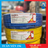 Dây điện bọc dẹp mềm 100M CADIVI VCMO 2x1.5, 2x 2.5, 2x 4.0, 2x 6.0 chính hãng