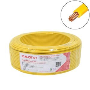 Dây điện bọc nhựa PVC 450/750V CADIVI CV VCm-1.5