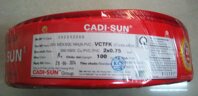 Dây điện Cadisun, dây đôi mềm dẹt VCTFK 2x0.75