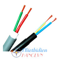 Dây điện Cadisun, dây tròn đặc 2 ruột VCTF 2x4.0