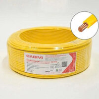 Dây điện Cadivi CV 6.0 - 0,6/1kV - CÔNG TY TNHH TM&DV ĐIỆN XANH
