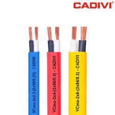 Dây điện Cadivi, dây đôi mềm dẹt VCmo 2x1.5