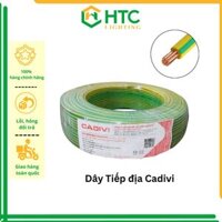 Dây điện Cadivi đơn 3.5 , 4.0, 5.5mm đủ các màu - Cuộn 100m - Te - 5.5mm