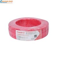 Dây điện Cadivi VCmo 2x0.75 (2x24/0.2) - 300/500V Đỏ