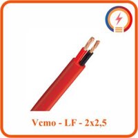 Dây điện Cadivi VCmo - LF - 2x2,5 - (2x50/0,25) - 300/500V - AS/NZS 5000.2