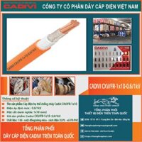 Dây điện chống cháy CADIVI CXV/FR 1×10-0.6/1kV – Giải Pháp An Toàn Và Hiệu Quả Cho Hệ Thống Điện Chống Cháy