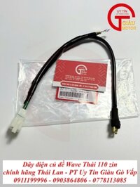 Dây Điện Củ Đề Wave Thái 110 Chính Hãng Thái Lan