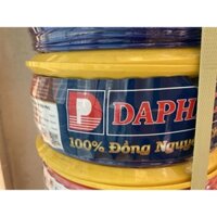 Dây điện Daphaco 1.5 đơn lõi 7 sợi (cuộn 100 mét) GIAO MÀU NGẪU NHIÊN