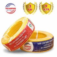 Dây Điện Dẹp  3×0,75mmTrần Phú Trafuco