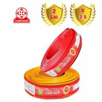 Dây Điện Dẹt 2×2.5mm Cadisun