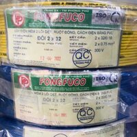 Dây Điện Đôi 2 x 32 Fongfuco - Cuộn 100m