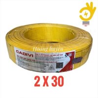 Dây điện đôi 2x 30 cadivi 100m