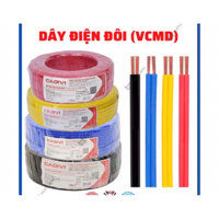 Dây điện đôi Cadivi cuộn 100m