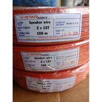 DÂY ĐIỆN ĐỔI ĐỎ ĐEN 15 TIM CUỘN 100M