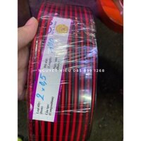 Dây điện đôi đỏ đen 2x0.5mm hàng tốt