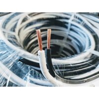 Dây Điện Đôi Duplex 2x6.0 Luckystar 10m 20m 30m Đồng Nguyên Chất Đủ Ly