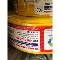 Dây điện đôi mềm 2x1.5, 2x2.5 Trần Phú (giá 100m)