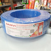 Dây điện đôi mềm Cadivi 2x1.5mm (Vcmd 2x30/0,25mm) Cuộn 100 mét