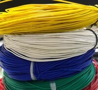Dây điện đơn 0.7mm nhiều lõi (Màu trắng)