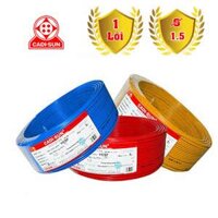 Dây Điện Đơn 1×1.5mm Cadisun